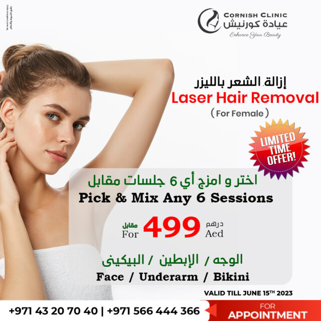 Laser hair removal for female